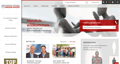 Desktop Screenshot of evk-haspe.de